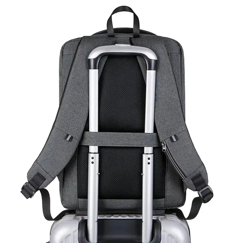 Zaino professionale – Elegante, con porta USB e lucchetto TSA