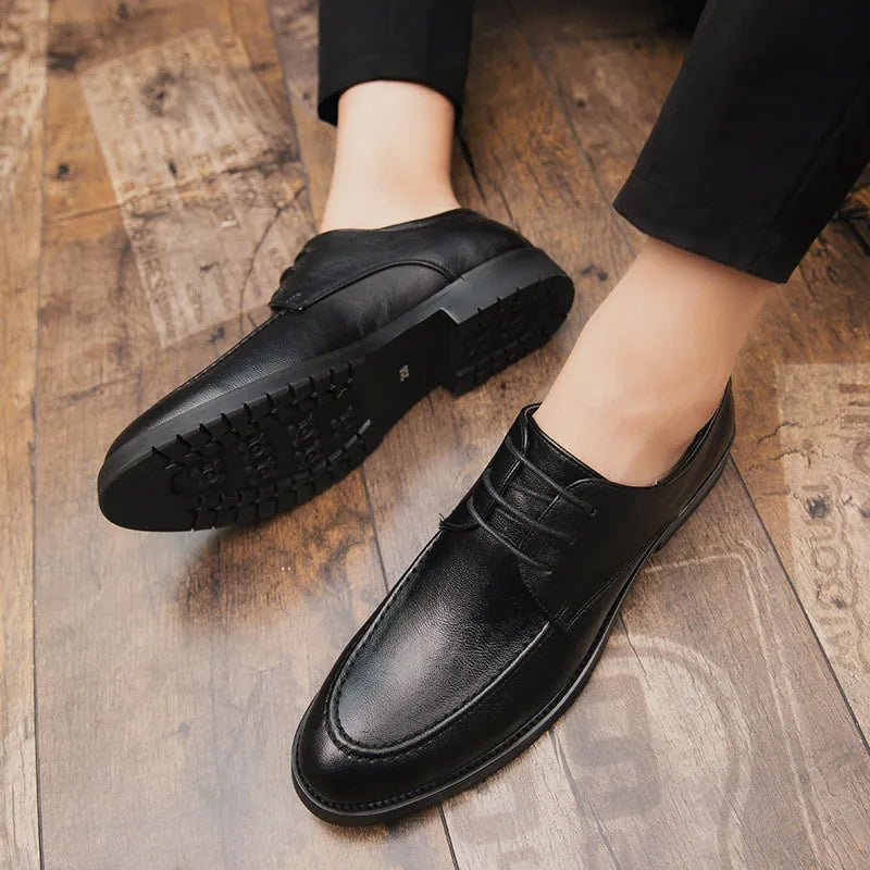 Scarpe eleganti da uomo - Stile britannico in pelle sintetica
