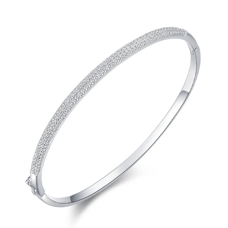 Bracciale da donna in argento 925 - Elegante design ovale