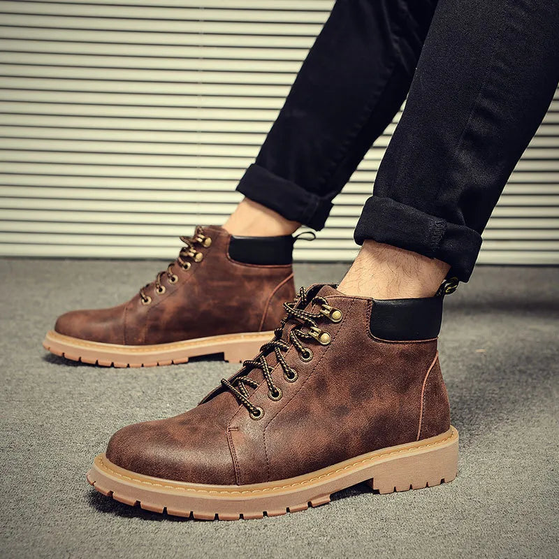 Stivali impermeabili da uomo - Design robusto per l'inverno