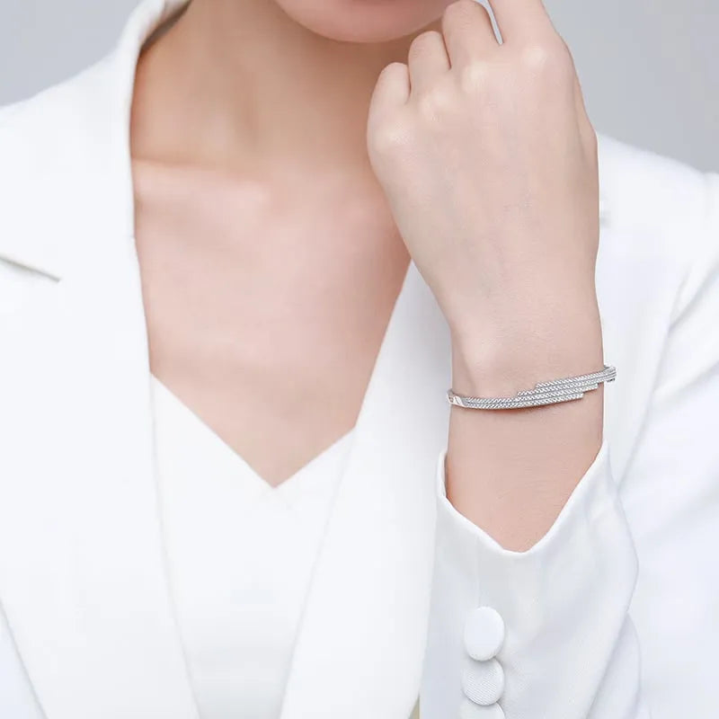 Bracciale da donna in argento 925 – Eleganza sobria e moderna
