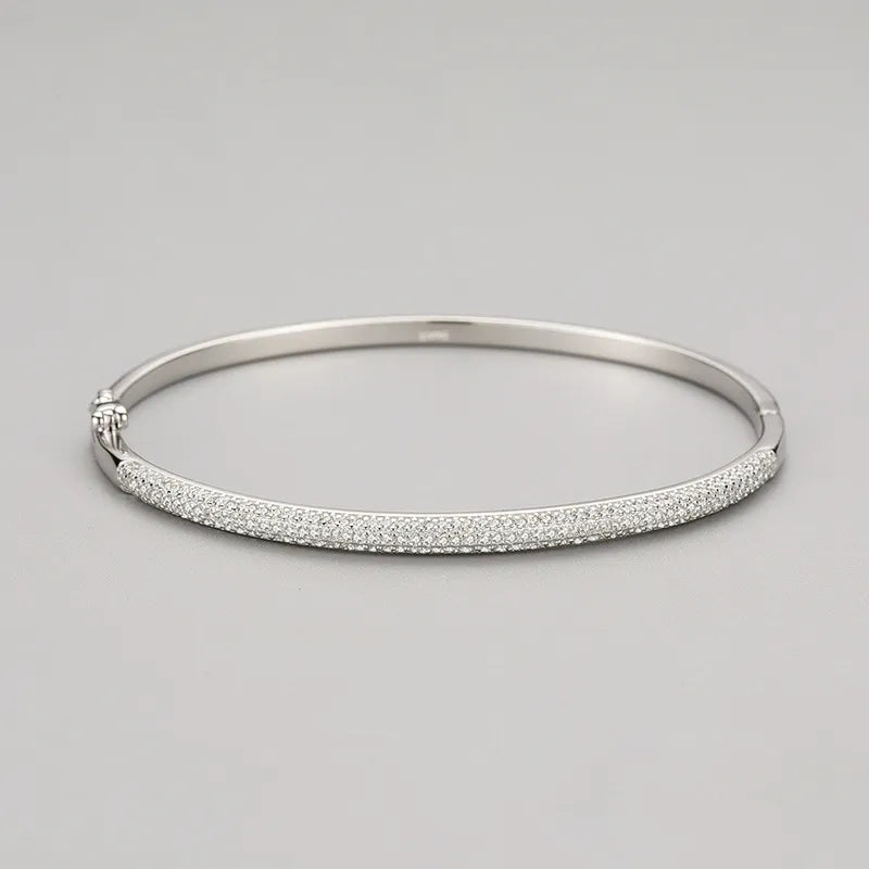 Bracciale da donna in argento 925 - Elegante design ovale