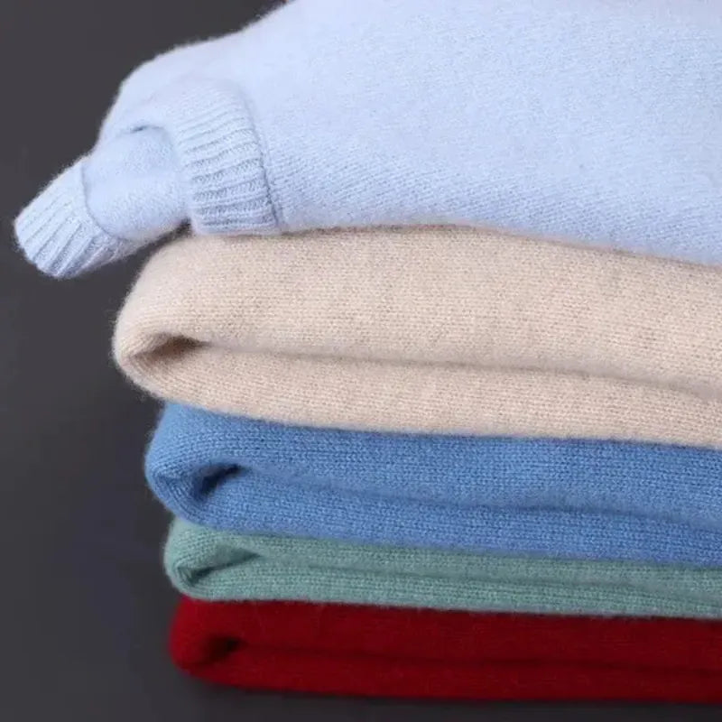 Maglione in lana da uomo - Stile minimalista ed elegante