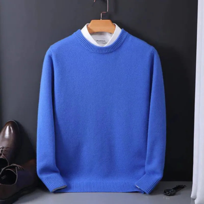 Maglione in lana da uomo - Stile minimalista ed elegante